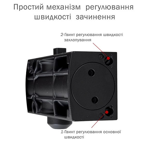 Дотягувач RYOBI D-1200T SLD HO з фіксацією до 40кг Чорний - Фото №6