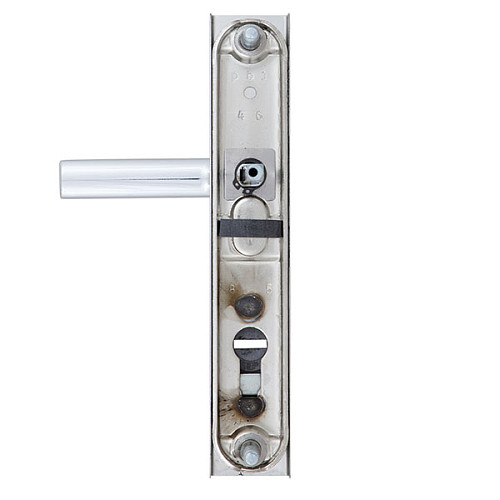 Ручки на планке с протектором ROSTEX R4 R 90мм (38-55мм) хром полированный - Фото №2