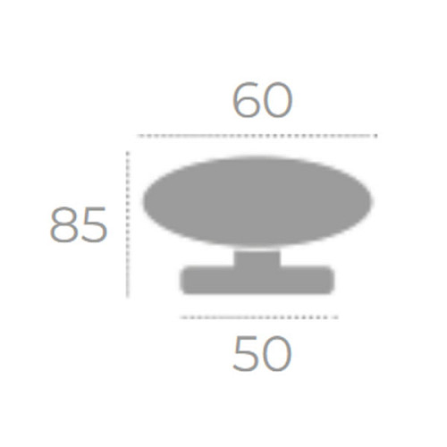 Ручка кноба FADEX Sfera PO14 поворотная C02 хром матовый - Фото №4