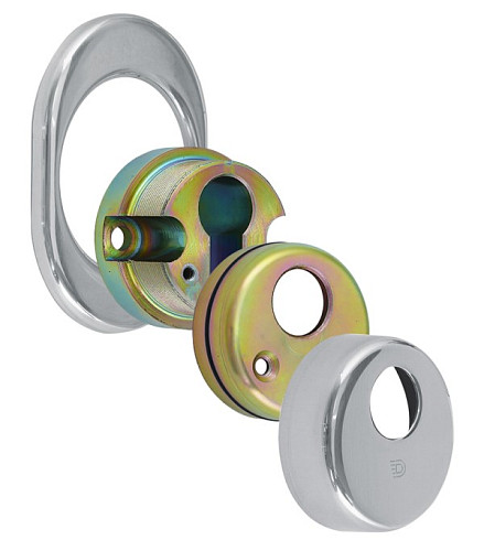 Протектор DISEC CONTRO CD2100 30 / 40мм хром полированный - Фото №2