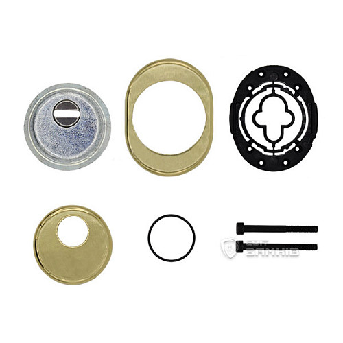 Протектор AZZI FAUSTO F23 ANT з юбкою 25 мм полірована латунь - Фото №4