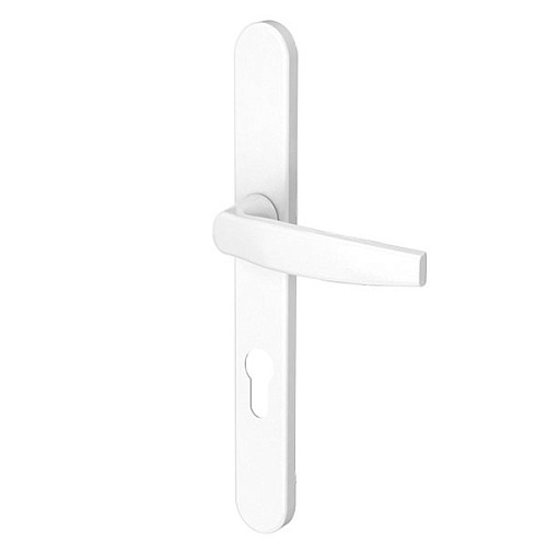 Ручки на планке MEDOS Victory 92/32 овальная планка 9016 белый - Фото №2