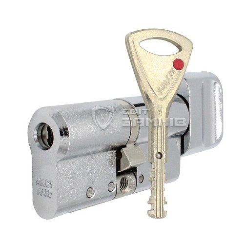 Цилиндр ABLOY Protec2 88T (42H*46T) (H - закаленная сторона) хром полированный - Фото №1