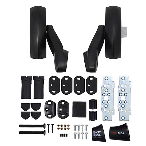 Механизм антипаники CISA Fast Push 59011.10 модульный накладной черный - Фото №13