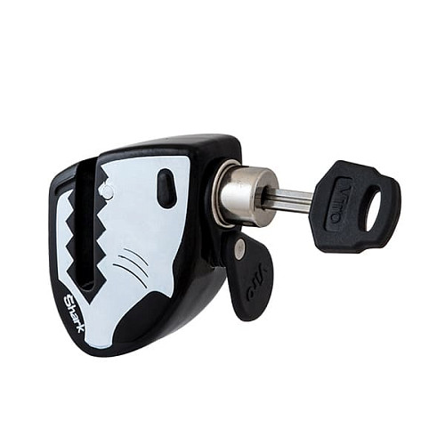 Замок для мотоцикла VIRO Moto Shark на гальмівний диск 2 ключа - Фото №2