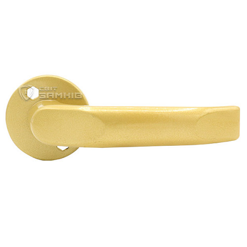 Ручки на розеті Діана жовтий - Фото №4