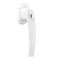 Ручка оконная MEDOS Victory 35/45 с ключом белая