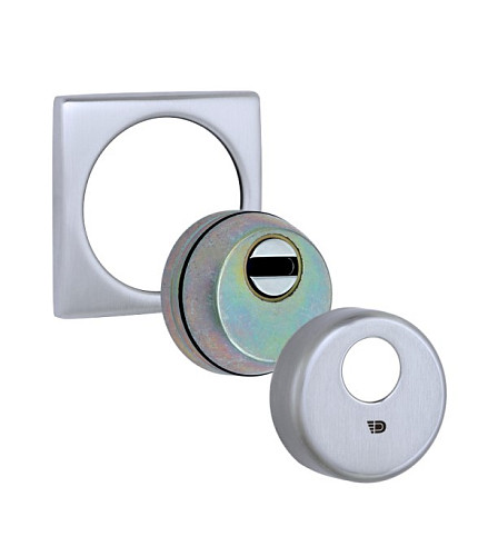 Протектор DISEC SFERIC KUBO BD16  25мм хром матовий - Фото №2