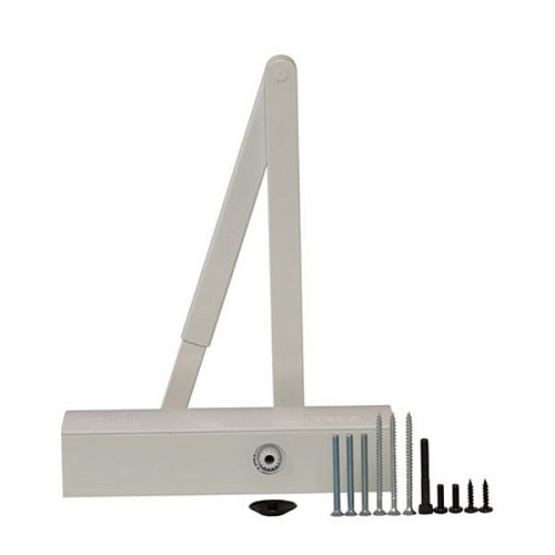 Доводчик Dorma TS-Profil EN2/3/4 + Size5 BCA стандартная тяга до 120кг FIRE Белый - Фото №3