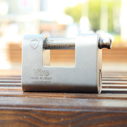 Замок навісний VIRO MONOLITH 4144 (3 ключа) - Фото №9