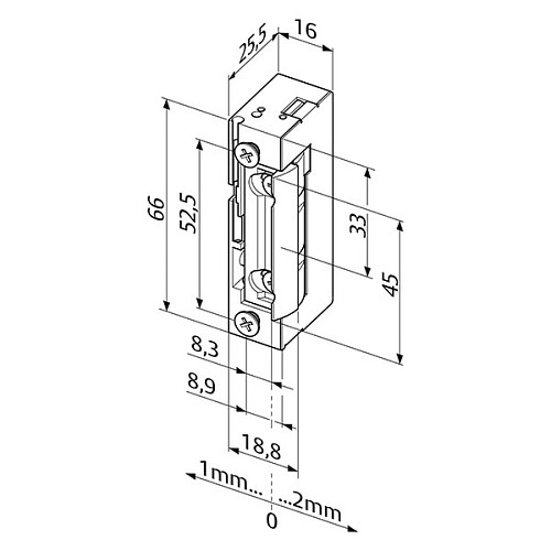Електрозащіпка EFF EFF 118 НЗ (без живлення замкнена) - Фото №7