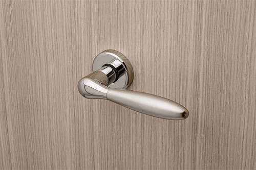 Ручки на розетте OLIVARI Comet CA хром глянцевый/матовый - Фото №3