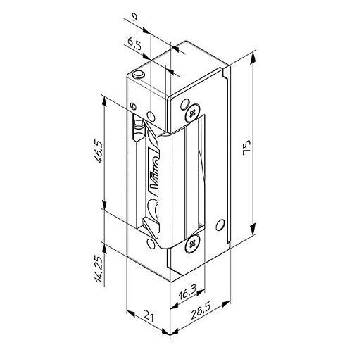 Електрозащіпка VIRO 7753.70 НВ (без живлення відімкнена) - Фото №5