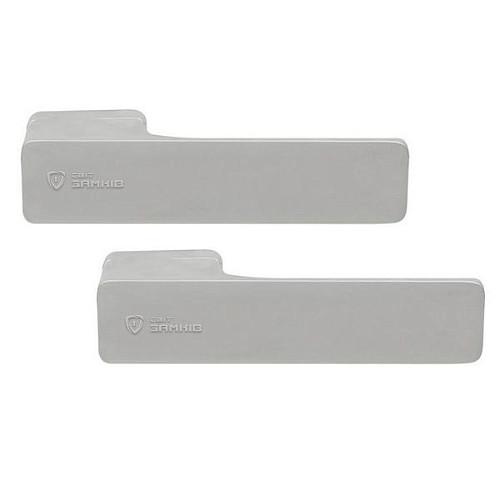 Ручки на розеті M/T Minimal 000030 TIN-C матовий хром - Фото №2