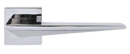 Ручки на розетте RDA Prizma (WC49-RY49) хром - Фото №2