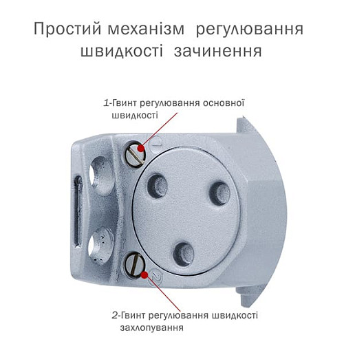 Дотягувач RYOBI S-8850T SLD HO з фіксацією до 45кг Сірий - Фото №6