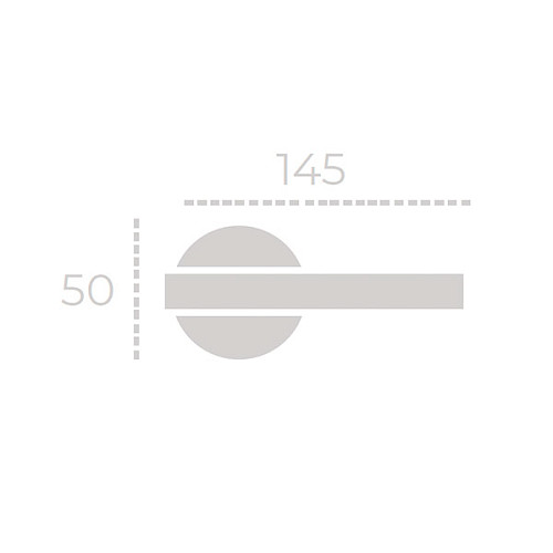 Ручки на розеті FORME City 335A B02 бронза матова - Фото №3