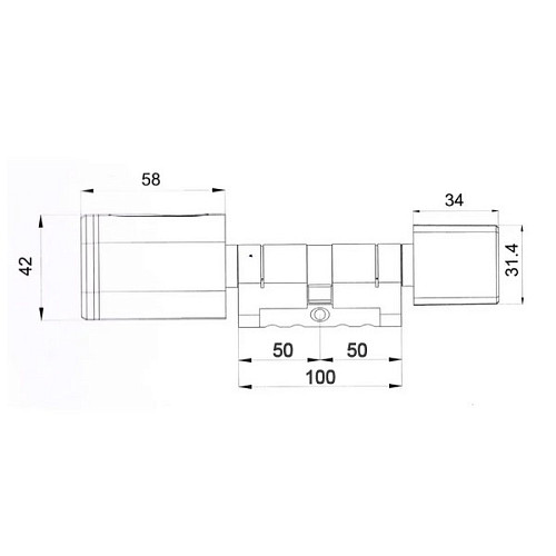 Розумний циліндр PES Cylinder 2 100T (50*50T) чорний - Фото №12