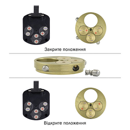 Протектор магнітний DISEC 4GN2MB 25 мм нержавіюча сталь матова - Фото №10