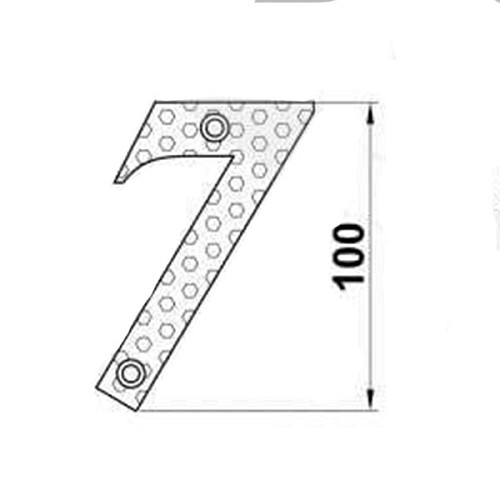 Цифра AMIG "7" черная - Фото №2