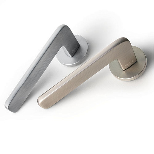 Ручки на розетте MVM Z-1809 (T19-E19) MN сатин никель - Фото №4