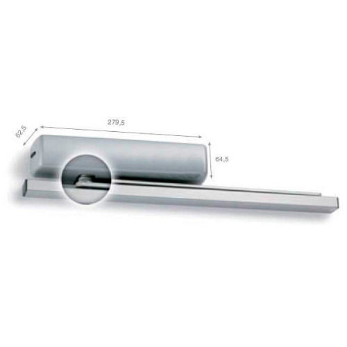 Дотягувач ABLOY DC335 RP BC EN3-5 без тяги до 100кг FIRE Коричневий - Фото №11