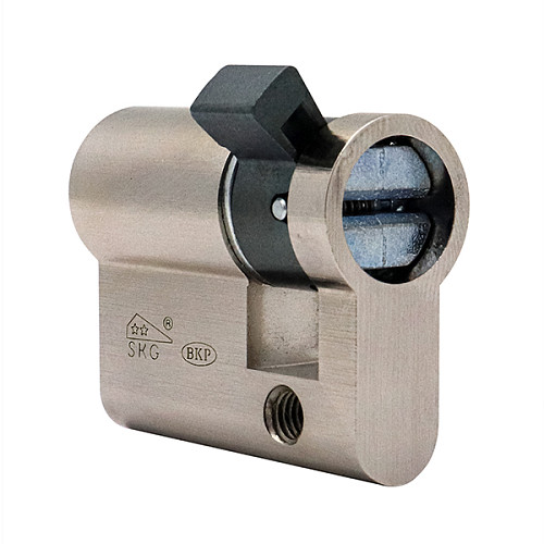 Цилиндр половинка CISA ASIX P8 PRO 40 (30*10) никель матовый - Фото №6