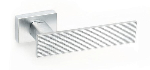 Ручки на розеті TUPAI Lina 4 3042 RT (3045-1999) хром матовий - Фото №2
