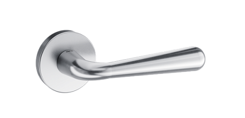 Ручки на розеті TUPAI 5S 293 (4041-4046) хром матовий - Фото №2