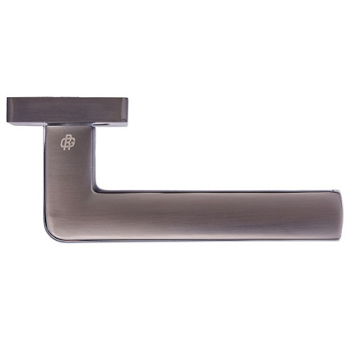 Ручки на розеті GAVROCHE Cromium AL-A1 MBN/CP графіт/хром - Фото №3