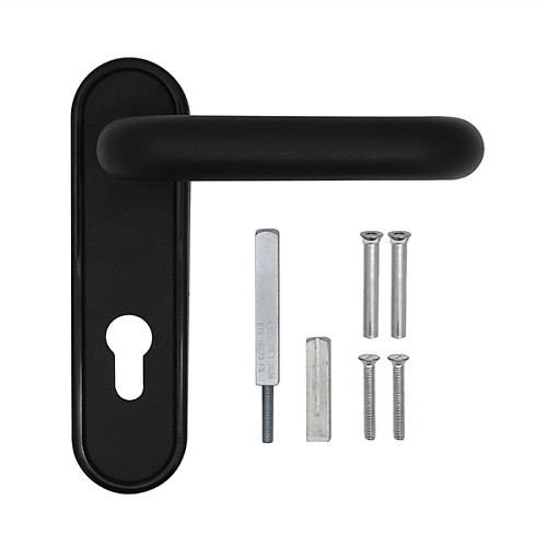 Комплект антипаніки врізний CISA Fast Push 59607.10 для протипожежних дверей червоний-чорний - Фото №16