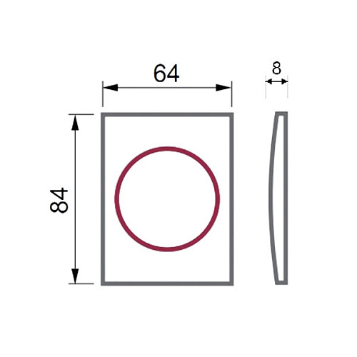 Протектор DISEC SFERIK QUADRY BDS16 25 мм нержавіюча сталь матова - Фото №7