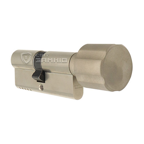 Цилиндр ABUS Bravus 4000 Compact 85T (55*30T) никель сатин - Фото №3