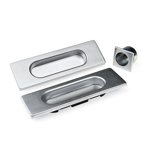 Ручки для раздвижной системы FORME KR01 (+ ручка под палец) C02 хром матовый - Фото №3