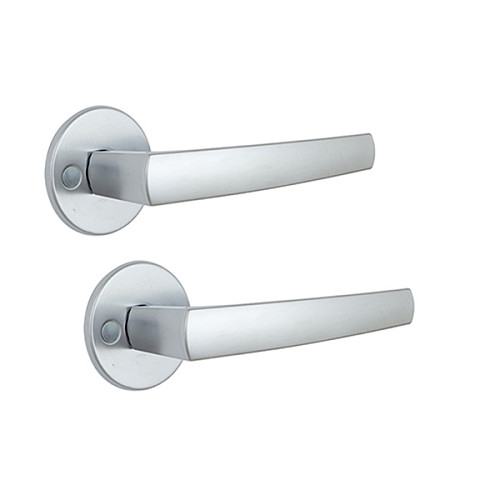 Ручки на розетте ABLOY Polarita хром сатин - Фото №1