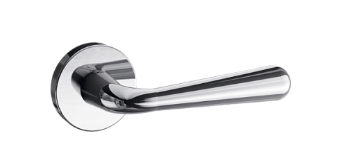 Ручки на розеті TUPAI 5S 293 (4041-4046) хром полірований - Фото №2