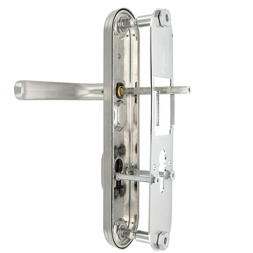 Ручки на планці ROSTEX Universal Plus 85 мм (38-55мм) нержавіюча сталь - Фото №4