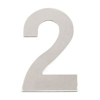 Цифра 2 нержавіюча сталь