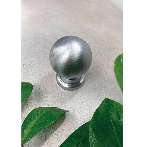 Ручка кноб FADEX Sfera Fixa PO14 фиксированная C02 хром матовый - Фото №2