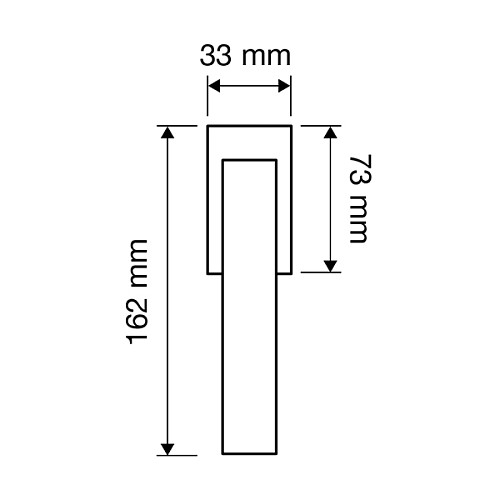 Ручка віконна LINEA CALI Stream чорний матовий/хром полірований - Фото №2