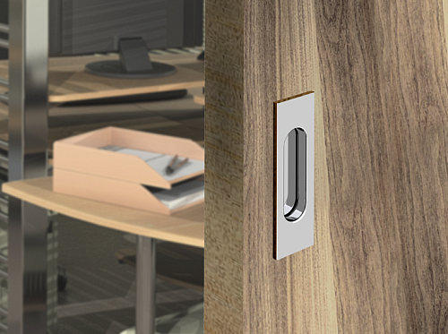 Ручки для раздвижной системы VALCOMP 123,5x38 мм белый - Фото №3