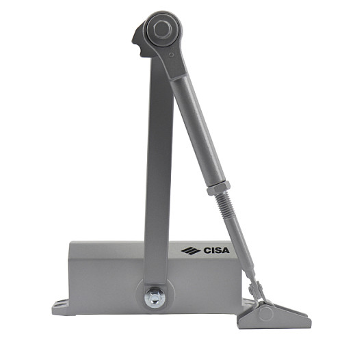 Дотягувач CISA 60471.03.0.97 STD HO з фіксацією до 80 кг сірий - Фото №4