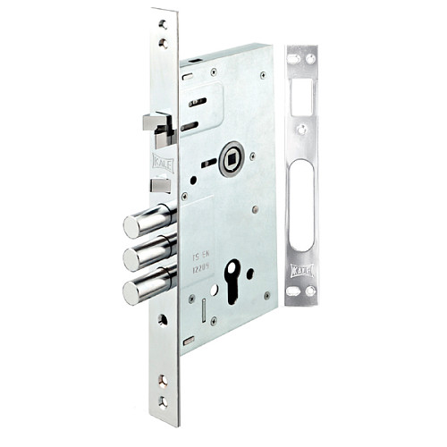 Механізм замка KALE 252 RAV (BS60*85мм) хром - Фото №2