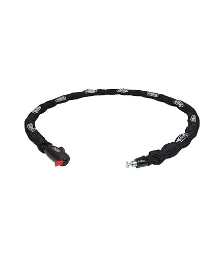 Замок для мотоцикла TOKOZ Moto Black з ланцюгом 200см 2 ключа - Фото №3