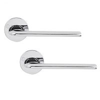 Ручки на розеті COMIT Lucy R хром