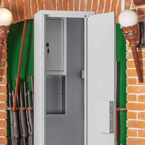 Сейф для зброї METALZAVOD ШОЕ-1100 сірий - Фото №7