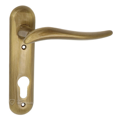 Ручки на планці Гамма к/п 72 PZ OGR бронза - Фото №2