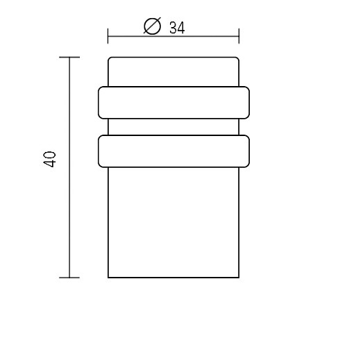 Стопор дверний підлоговий RDA 1539 антична латунь - Фото №2