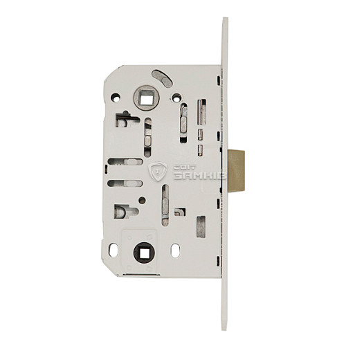 Механізм замка MVM P-2056 WC (BS50*96мм) пласт.язичок White білий - Фото №2