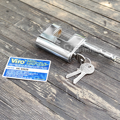 Замок навісний VIRO PANZER 4115 (3 ключа) - Фото №6